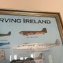 Rare 1986 Aer Lingus Golden Jubilee Framed Lithograph Poster Image 7