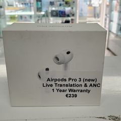 Airpods Pro 3 with Live Translation