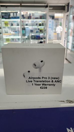 Airpods Pro 3 with Live Translation