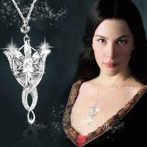 2in1 Gift Set Sparkly Necklace & Gift Pouch