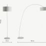 White Floor Lamp Image 4