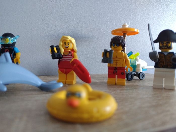 LEGO At The Beach Mini Figure Collection