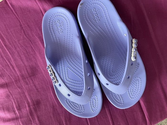 Brand new Crocs beach slides