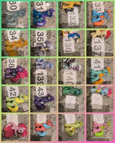 G4 Mini Figures just 2 Euro Each - Selection 7 - MLP G4 My Little Pony