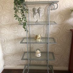 Glass shelves