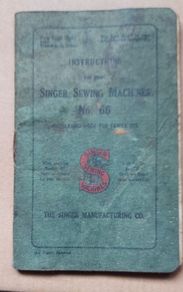 Rare Singer sewing Machine Instruction Manual