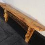 Rustic Country Stove Mantel / Floating Shelf Image 5