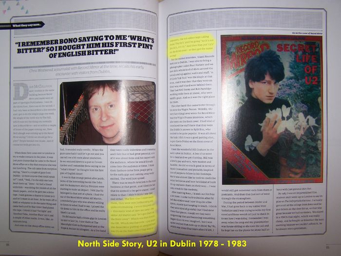 Early U2 Interest Inkies (Ephemera Collection of UK Music Newspapers)