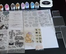 Job lot Stamps and Inks