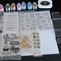 Job lot Stamps and Inks