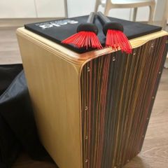 Cajon with bag and Bru-llets