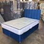 New Stylish single ,Double 4ft, 4ft6, King 5ft And 6ft Superking Sizes Divan Beds Instock. Drawers And Optional Tufted Mattresses Available. Free Delivery Image 3