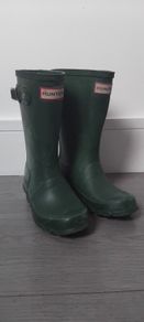 Green Hunter Wellies