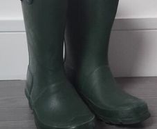 Green Hunter Wellies