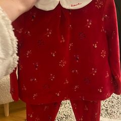 Leigh Tucker Baby Christmas outfit