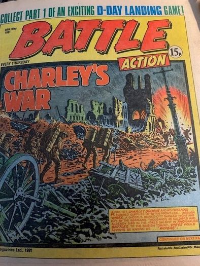 Battle Action 1981 UK Vintage Comics IPC