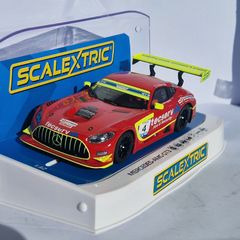 Scalextric C4332: Mercedes AMG GT3 #4 Slot Car ( gt touring 24hr Endurance )