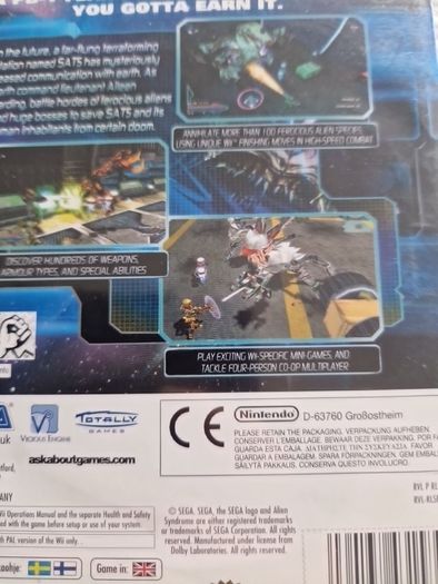 Alien Syndrome  Nintendo Wii Games Original