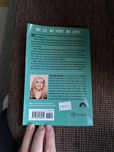Book. regretting You