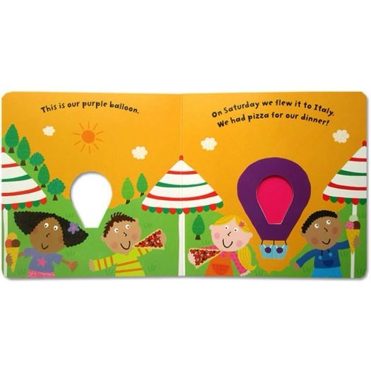 Set of 4 Hard Backed Board Books