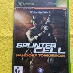 Splinter cell Pandora Tomorrow xbox Original games Original