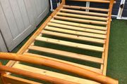 Lovely Sturdy Single Wooden Bed Frame - Can Deliver