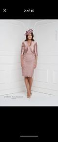 Original John charles dusky pink dress size 10 similar to the ones at the pictures ,jacket included