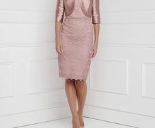 Original John charles dusky pink dress size 10 similar to the ones at the pictures ,jacket included