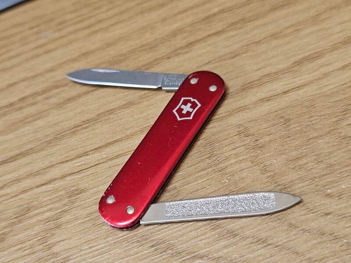 Vintage Victorinox Alox Pocket Pal 58mm Discontinued Collectable Swiss Army Knife