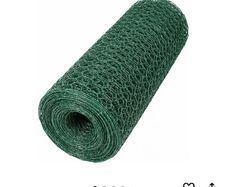 Hexagonal Welded Wire Fence Green Mesh