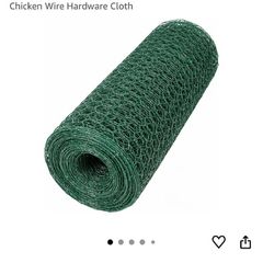 Hexagonal Welded Wire Fence Green Mesh