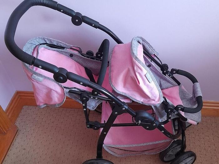 Silver Cross twin buggy