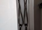 Black & Gold Tiebacks