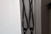 Black &amp; Gold Tiebacks