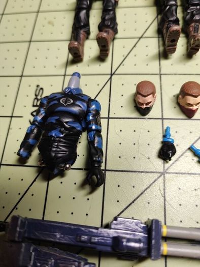GI JOE 25th Anniversary+ parts & pieces