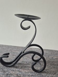 Candle Holder Wrought Iron