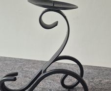 Candle Holder Wrought Iron