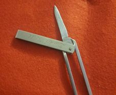 vintage penknife  Musgraves engraving