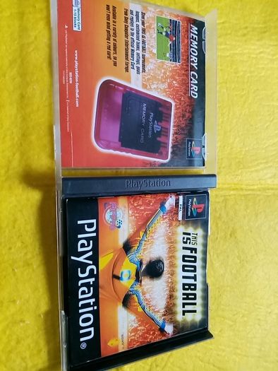 This is Football PlayStation1 Ps1 PlayStation 2 ps2 games Original