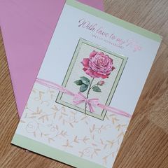 New - A Wife Anniversary Card