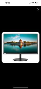 lenova think-vision LED monitor