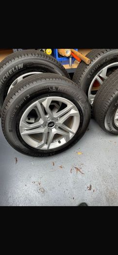 Michelin latitude sport 3 performance Tyres with Audi Alloys