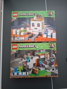 lego minecraft set x2