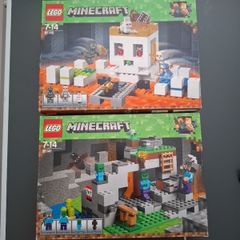 lego minecraft set x2