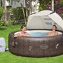 Hot Tub Canopy Cover for Weather and Sun Shelter, Hot Tub Accessories, Fits Most Lay Z Spa Models, Multicolor, 109.0 cmX183.0 cmX94.0 cm Image 2