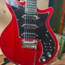 Harley Benton BM-75, Trans Red Deluxe Series Image 2