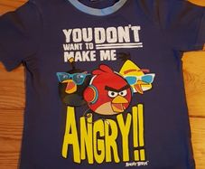 Age 5-6 Angry Birds Short Pyjamas