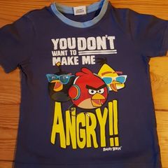 Age 5-6 Angry Birds Short Pyjamas