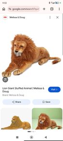 Lion teddy