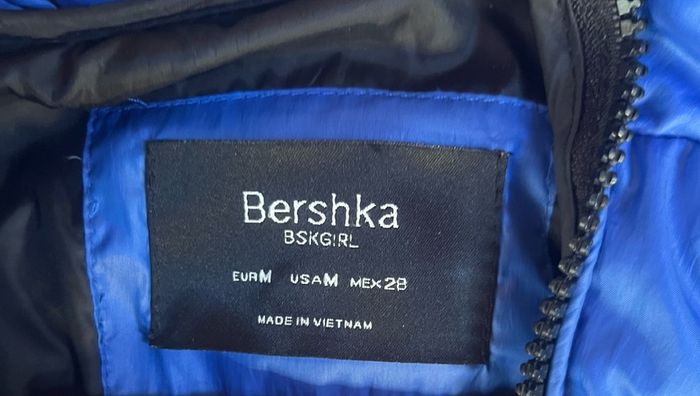 Bershka Puffer jacket with hood